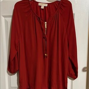 Women's Red Blouse